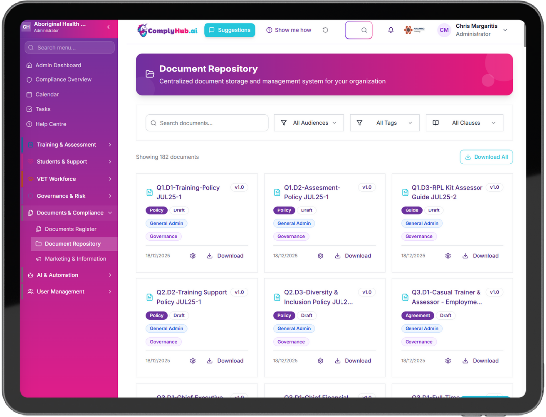 RTO Compliance Software | ComplyHub